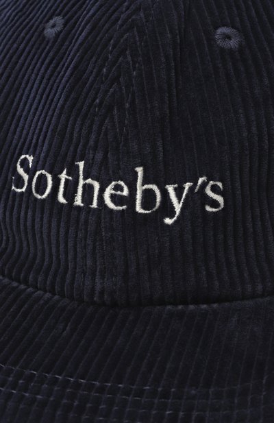 Вельветовая бейсболка frame x sotheby's FRAME DENIM темно-синего цвета по цене 27050 руб., арт. ME25WHT002, фото 3 Вельветовая бейсболка frame x sotheby's FRAME DENIM, арт. ME25WHT002, фото 3