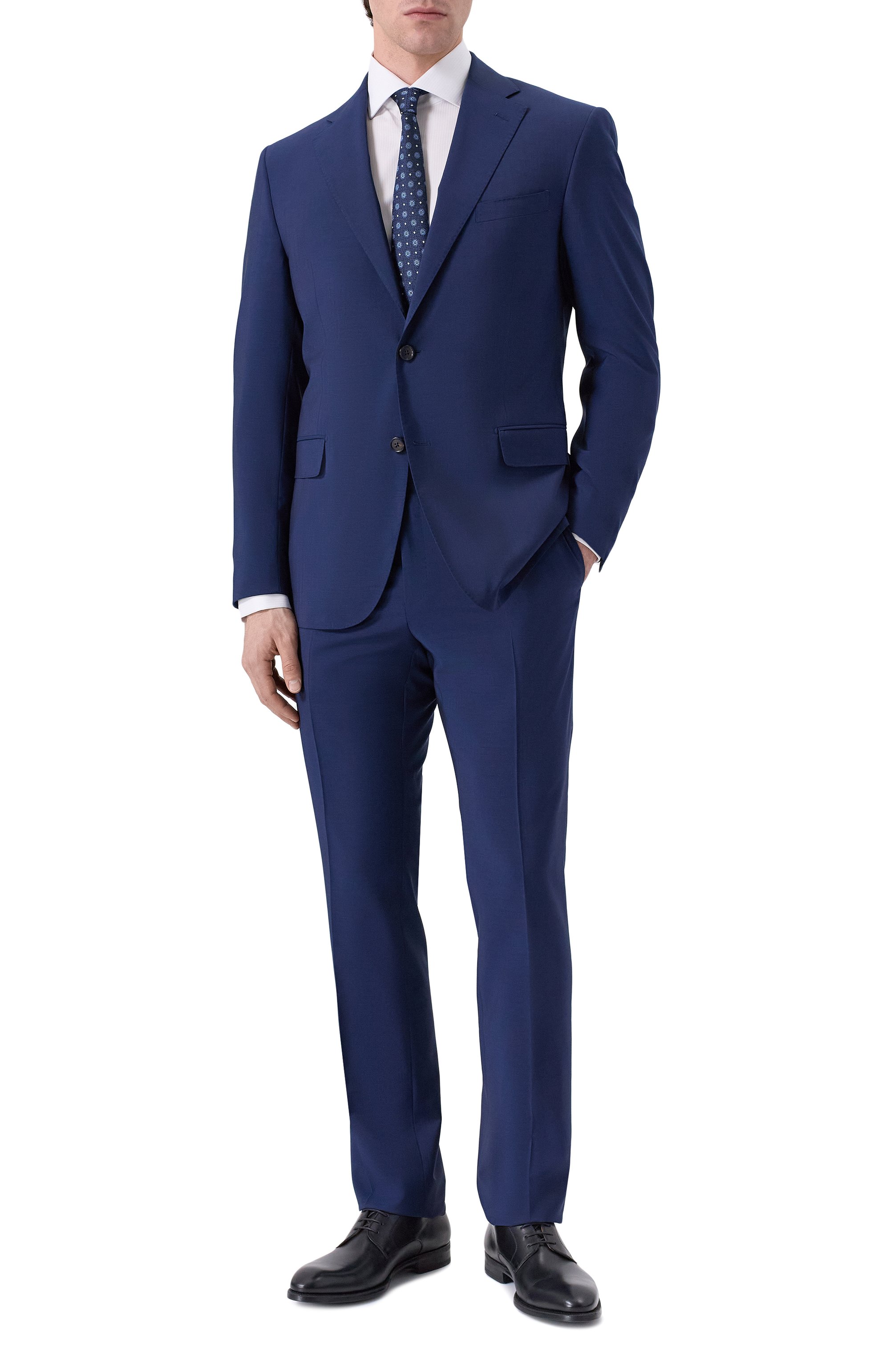 Хлопковая сорочка VAN LAACK белого цвета по цене 25800 руб., арт. VL-RIVARA-DTF/152115, фото 2 Хлопковая сорочка VAN LAACK, арт. VL-RIVARA-DTF/152115, фото 2