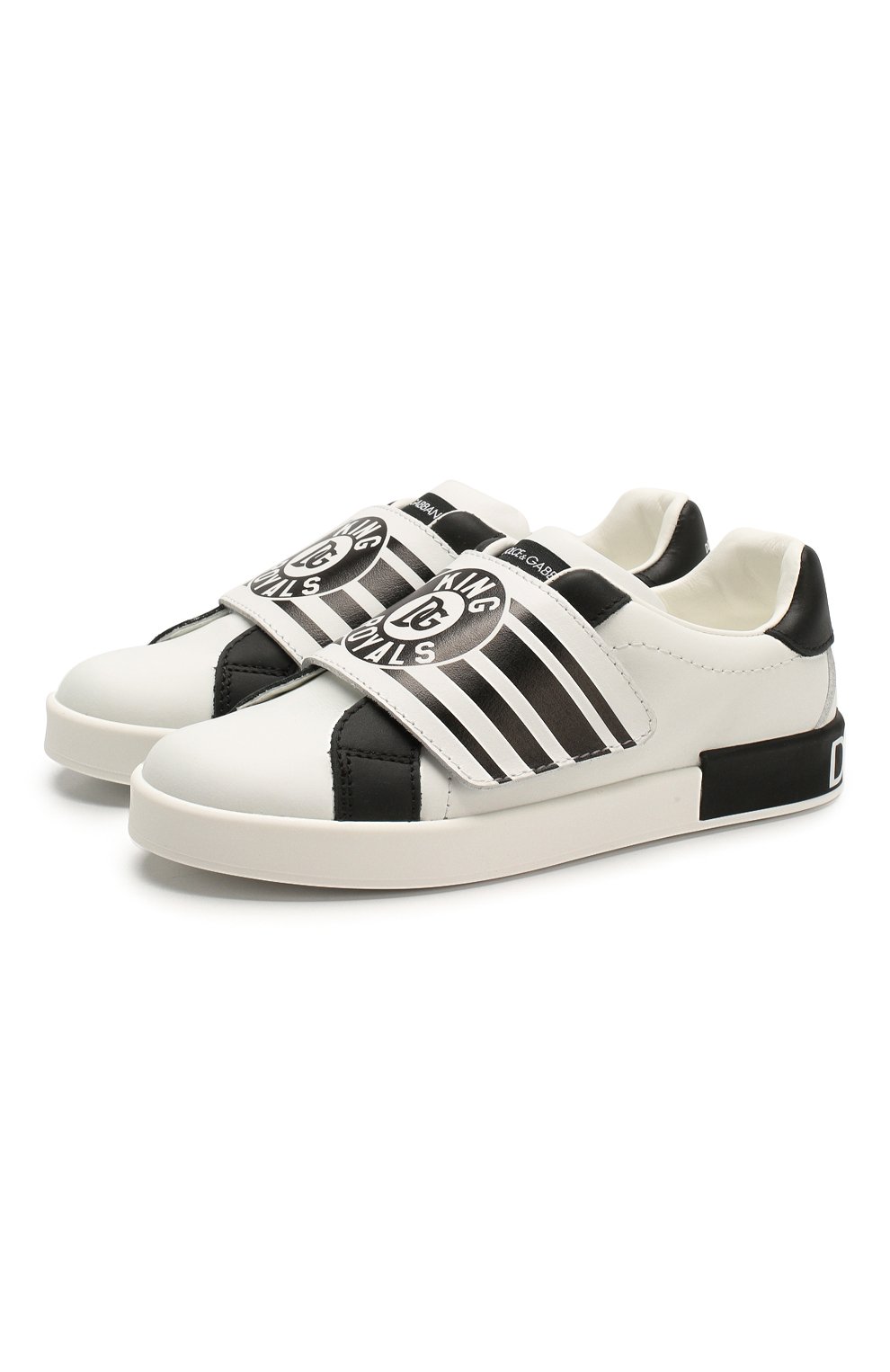 Кожаные кеды DOLCE & GABBANA, арт. DA0770/AJ954/37-39, фото 1