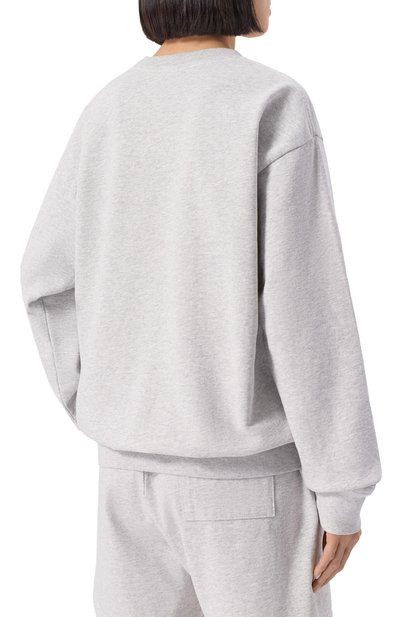 Хлопковый свитшот SPORTY AND RICH, арт. ST071622501GY03, фото 4