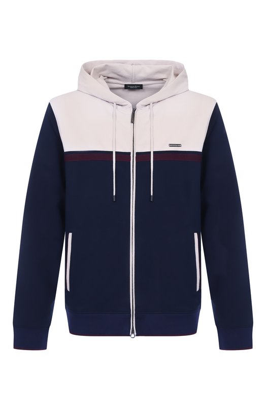 Хлопковая толстовка Stefano Ricci K101046FCR/T25350 Синий K101046FCR/T25350