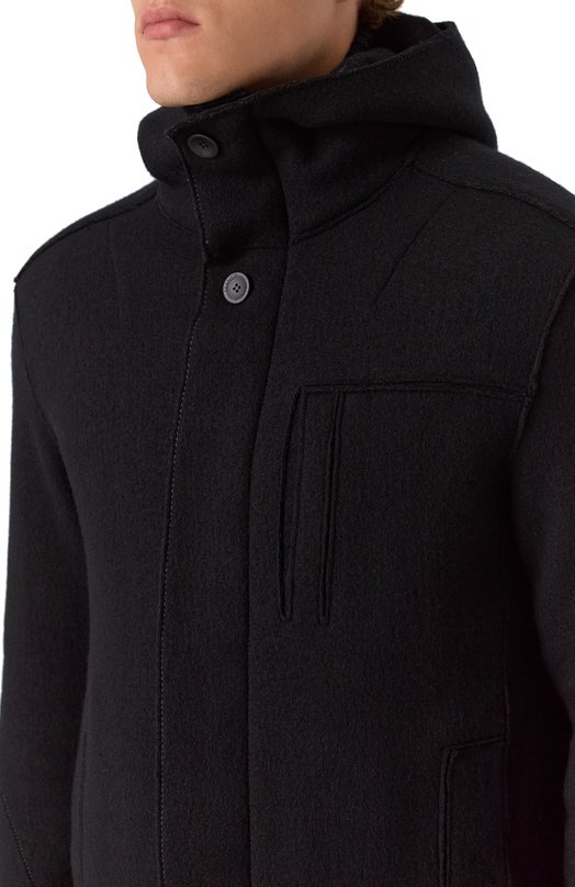 Куртка из шерсти и вискозы Transit CFUTRBL210 Чёрный  CFUTRBL210 Фото 5