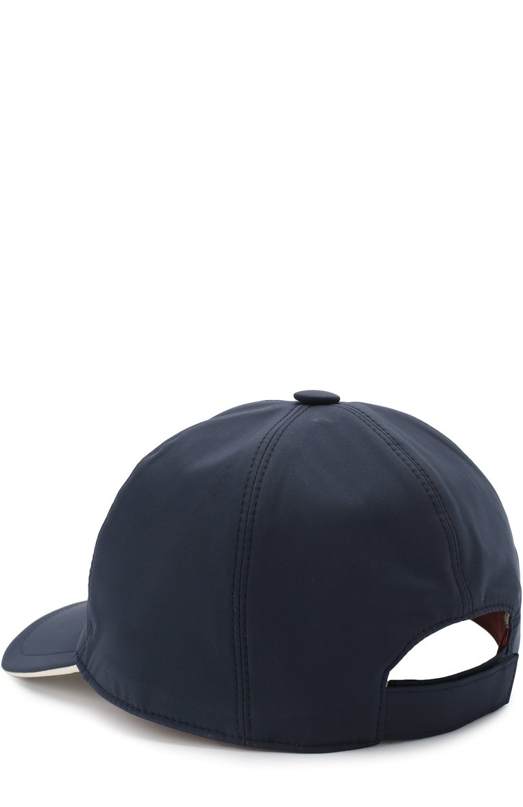 Детская бейсболка с логотипом бренда LORO PIANA синего цвета, арт. FAE8580 | Фото 2 (Материал: Текстиль, Синтетический материал; Статус проверки: Проверена категория; Региональные ограничения белый список (Axapta Mercury): RU; Нос: Не проставлено)