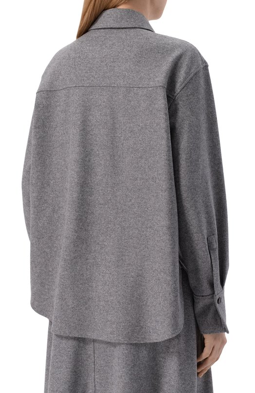 Шерстяная рубашка Windsor 52 DB687 10020237/30049184 Серый  52 DB687 10020237/30049184 Фото 4