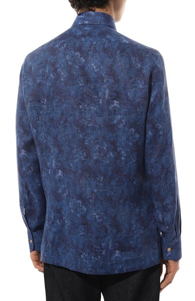 Льняная рубашка KITON, арт. UMCNERH0843504, фото 4