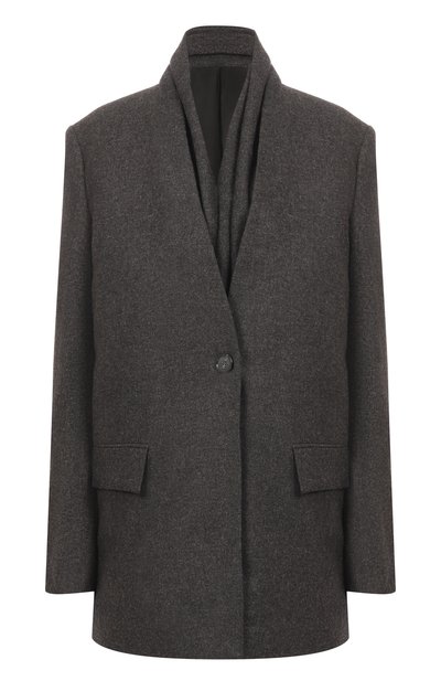 Женский жакет из вискозы и шерсти TOTEME, арт. 254-WRZ0060-FB0472