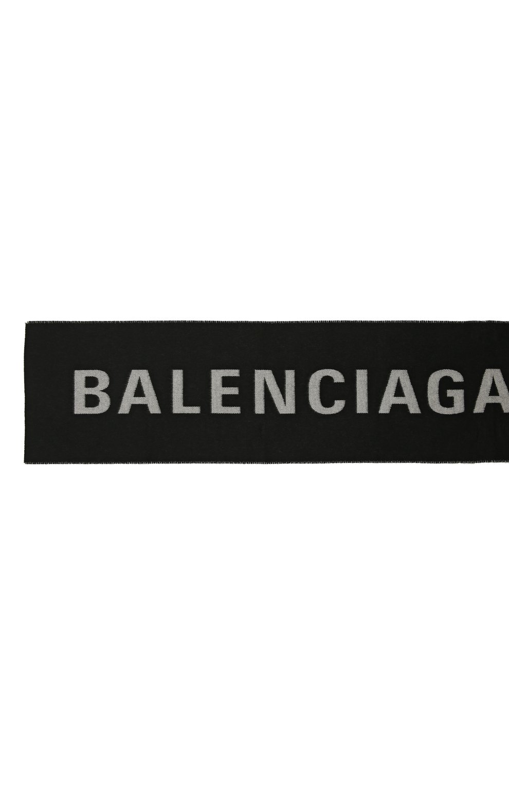 Шерстяной шарф с логотипом бренда BALENCIAGA, арт. 512732/420B0, фото 3