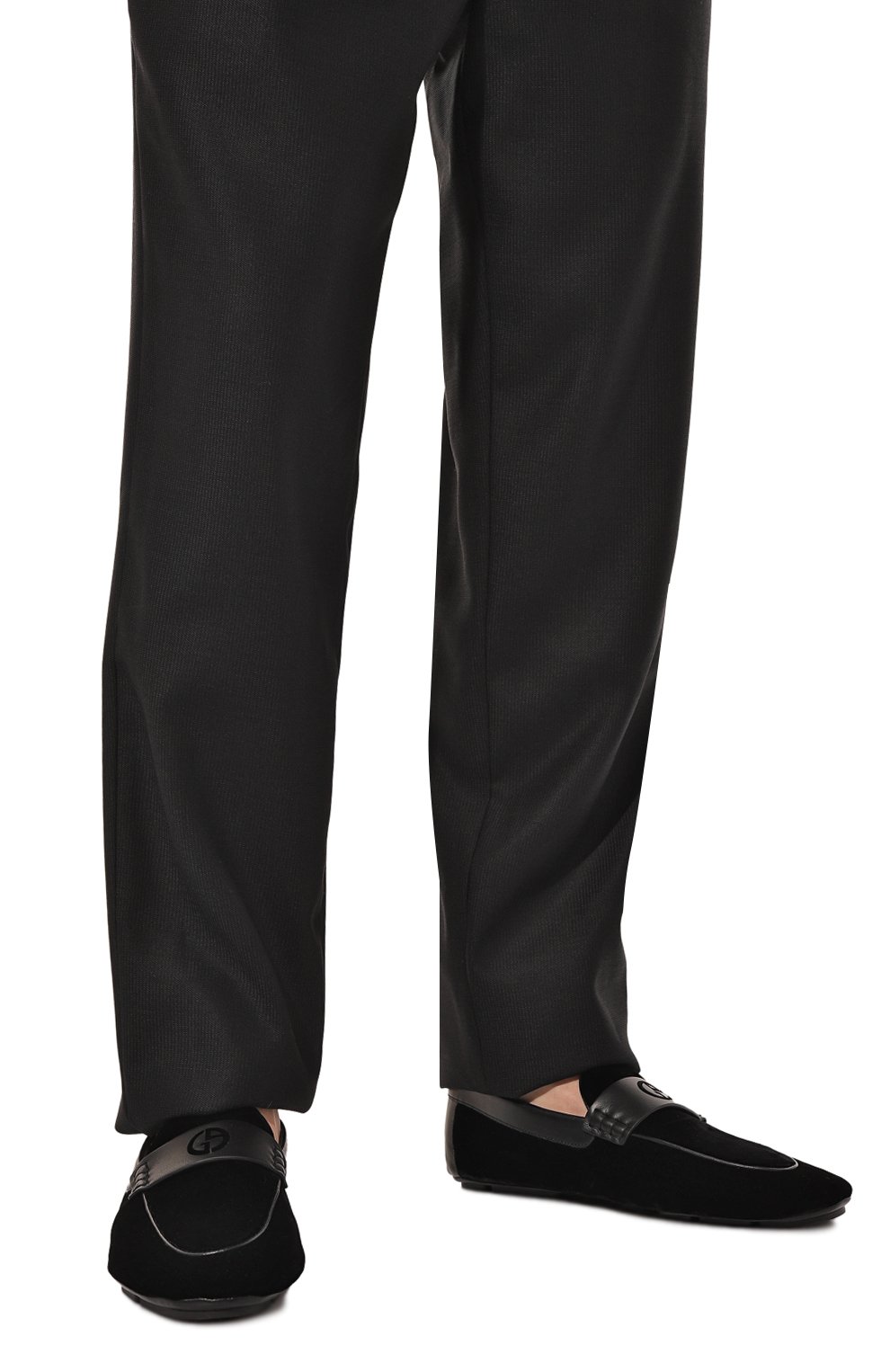 Текстильные лоферы GIORGIO ARMANI, арт. X2B127/XR268, фото 3