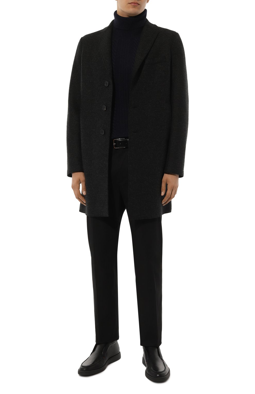 Кожаные ботинки detroit SANTONI, арт. MGDG17823SM0GHAS, фото 2