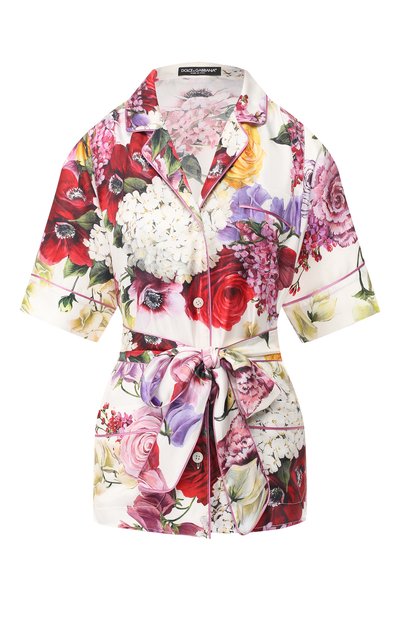 Женская шелковая блузка DOLCE & GABBANA, арт. F5K08T/HS10D