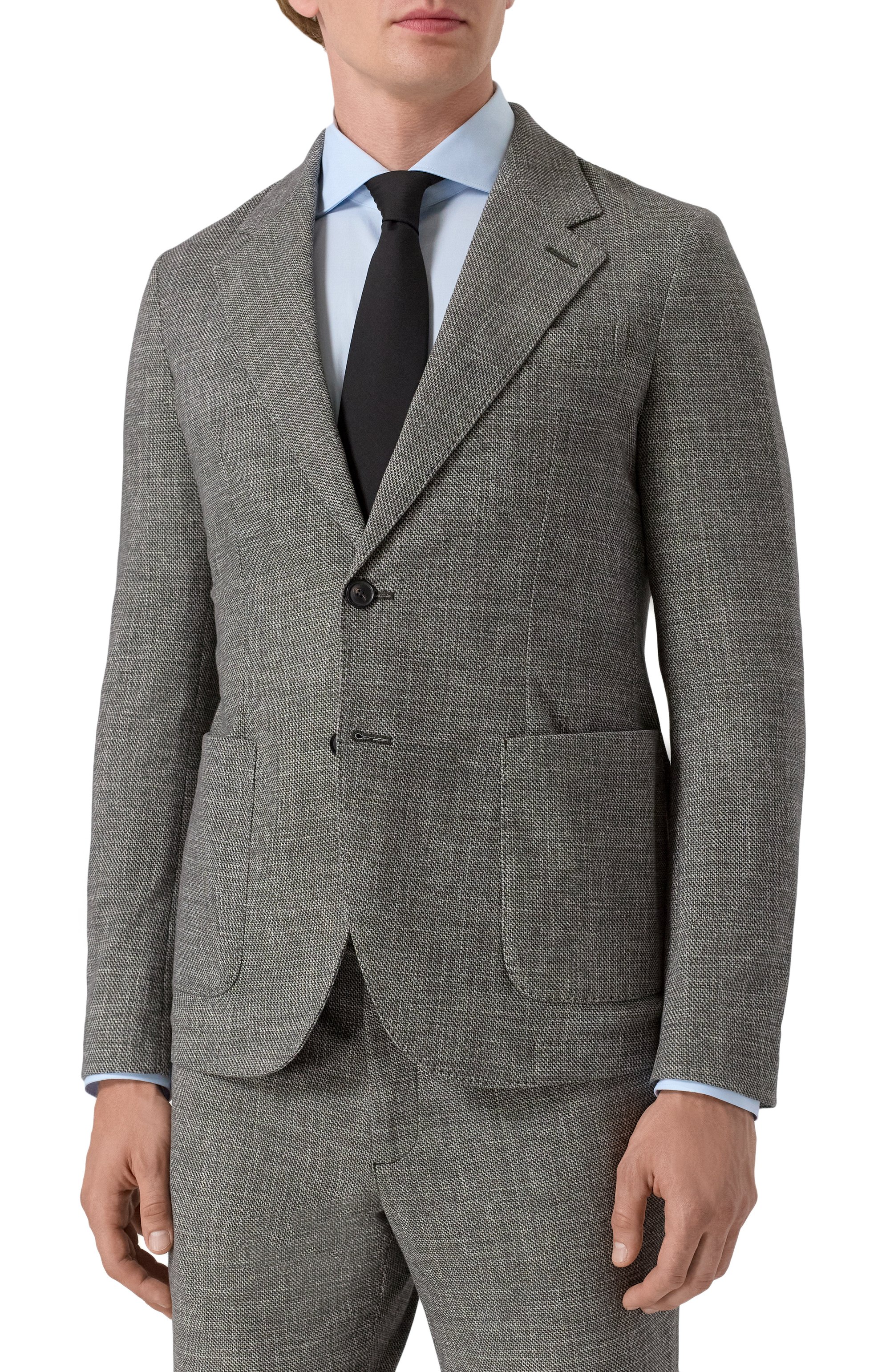 Хлопковый пиджак CIRCOLO 1901, арт. CN5022, фото 5