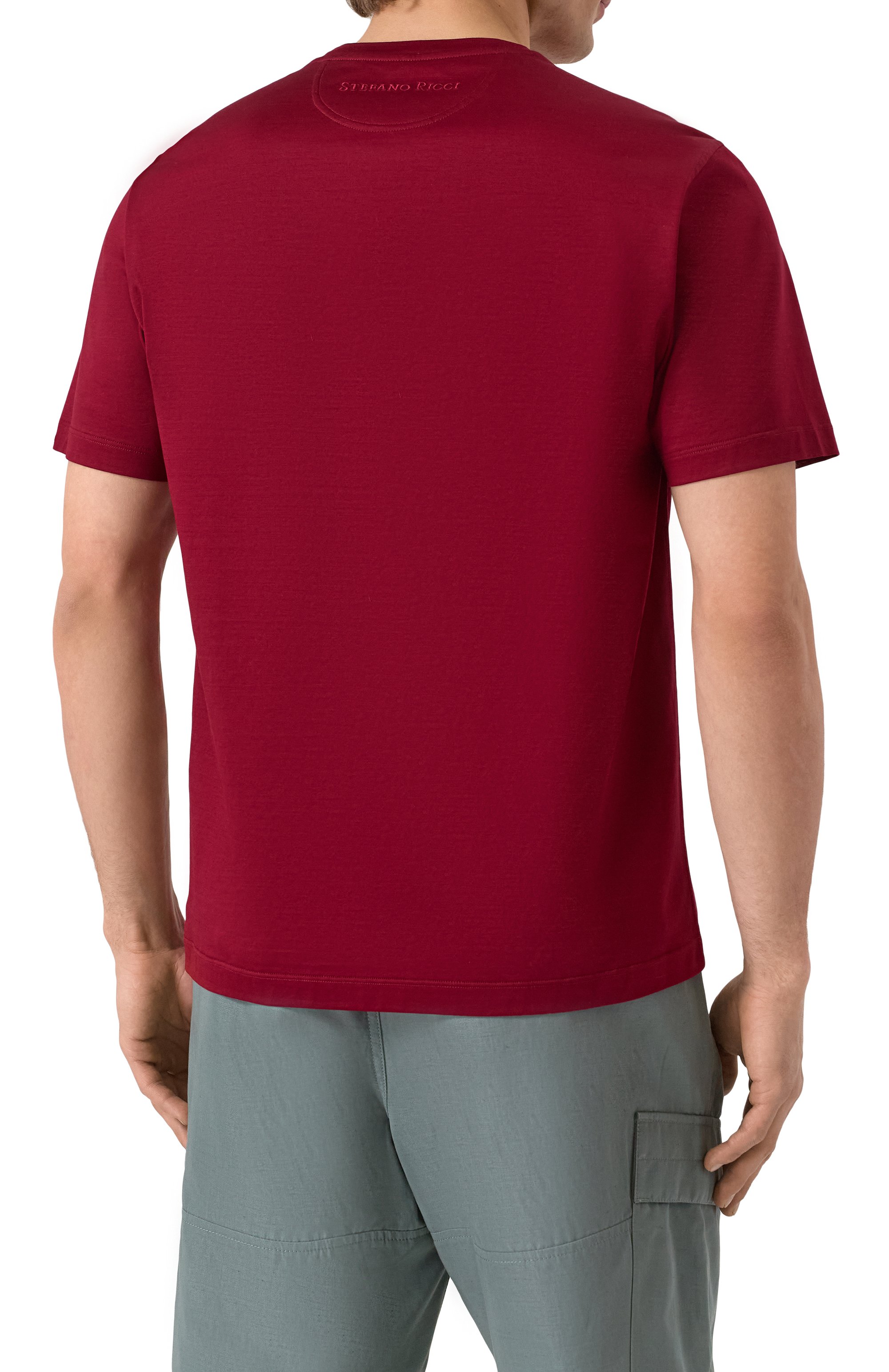 Хлопковая футболка STEFANO RICCI, арт. MNH5204330/TE0001, фото 4