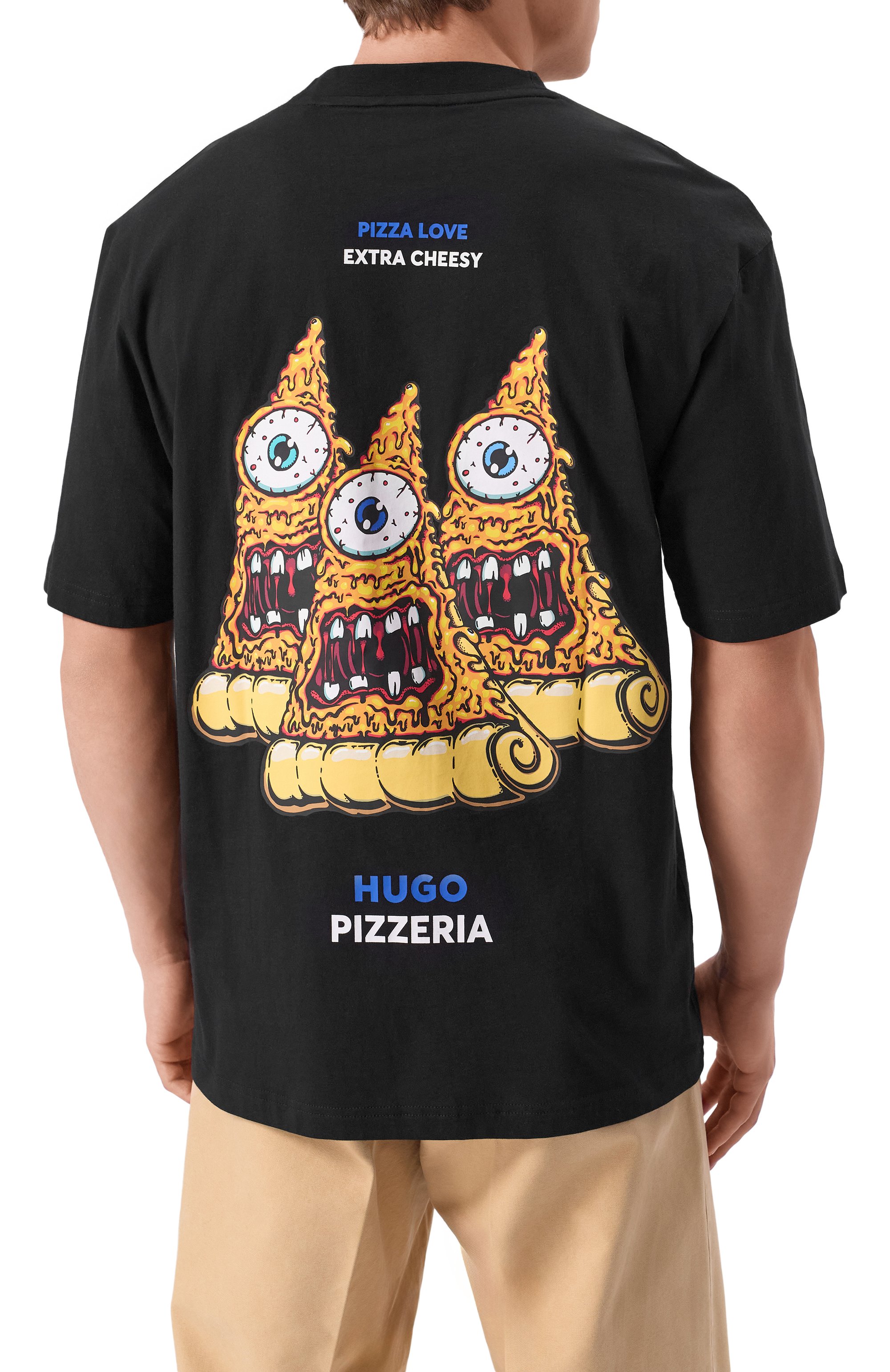 Хлопковая футболка HUGO BLUE, арт. 50533390, фото 4