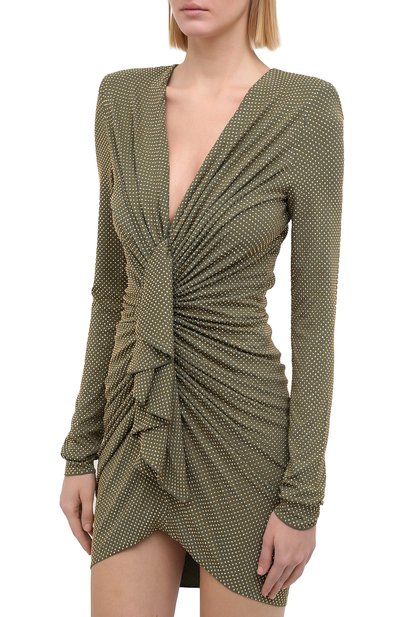 Платье из вискозы ALEXANDRE VAUTHIER, арт. 203DR1331B 1029C-203, фото 3