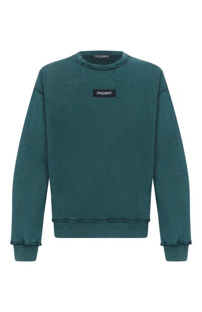 Мужской хлопковый свитшот DOLCE & GABBANA, арт. G9CAKT/G7P1R