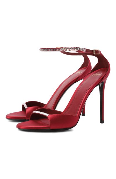 Женские атласные босоножки ninel xtal 110 ALEVI MILANO, арт. L27WC003.U.0222353/SATIN