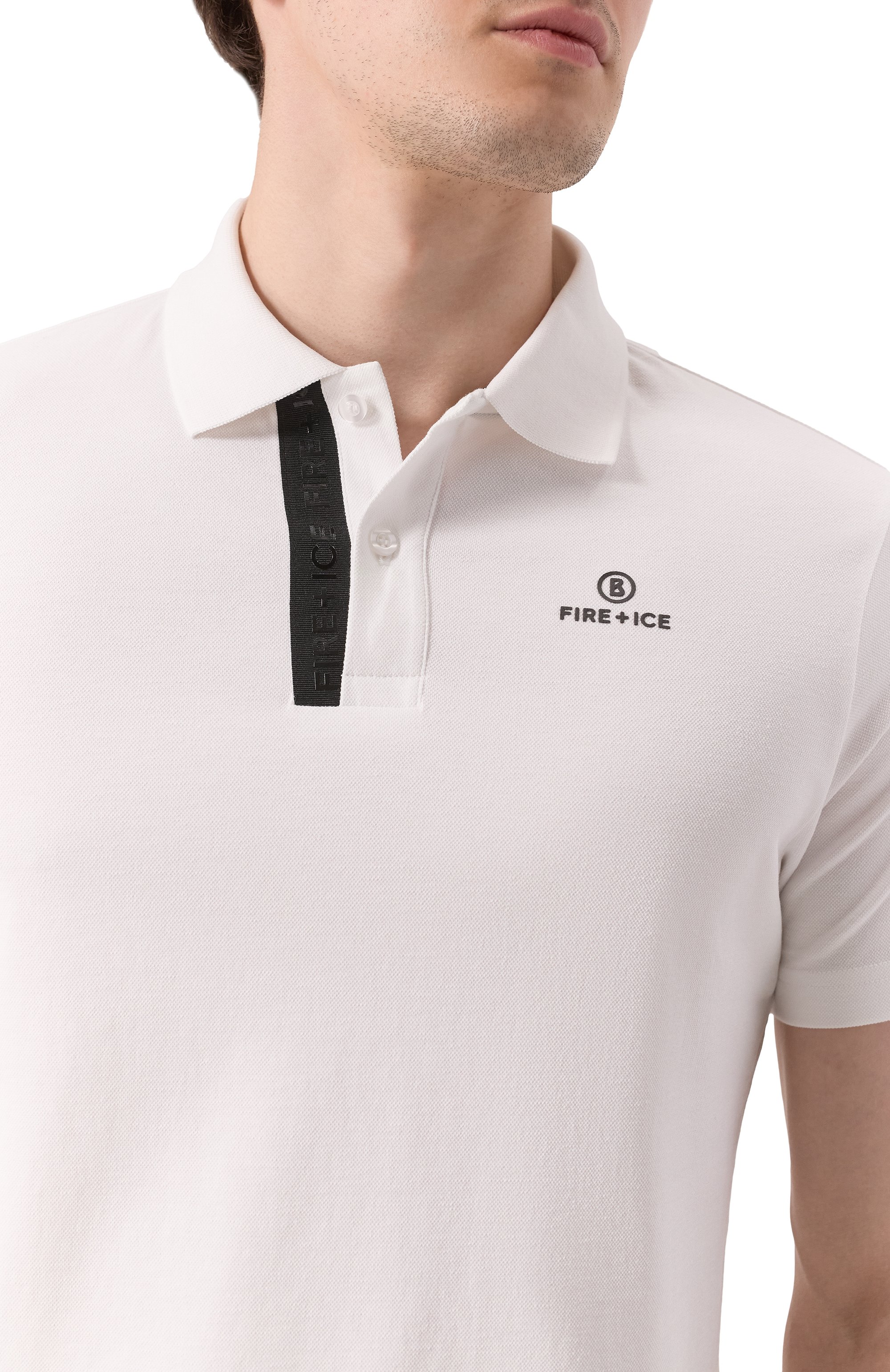 Хлопковое поло BOGNER FIRE+ICE, арт. 54377310, фото 5
