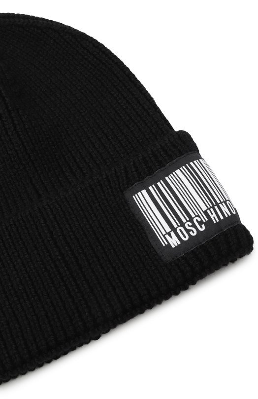 Шерстяная шапка Moschino 60807/M5868 Чёрный  60807/M5868 Фото 3