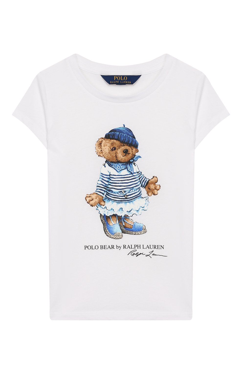 Хлопковая футболка POLO RALPH LAUREN, арт. 311743493, фото 1