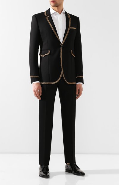 Шерстяной пиджак SAINT LAURENT, арт. 554316/Y519U, фото 2