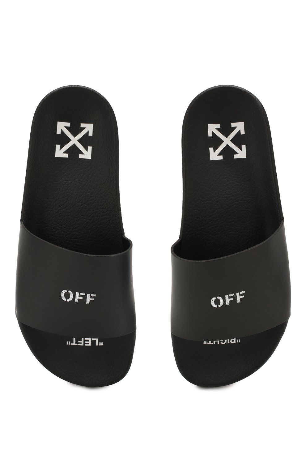 Резиновые шлепанцы OFF-WHITE, арт. 0WIA208R20H640681000, фото 5