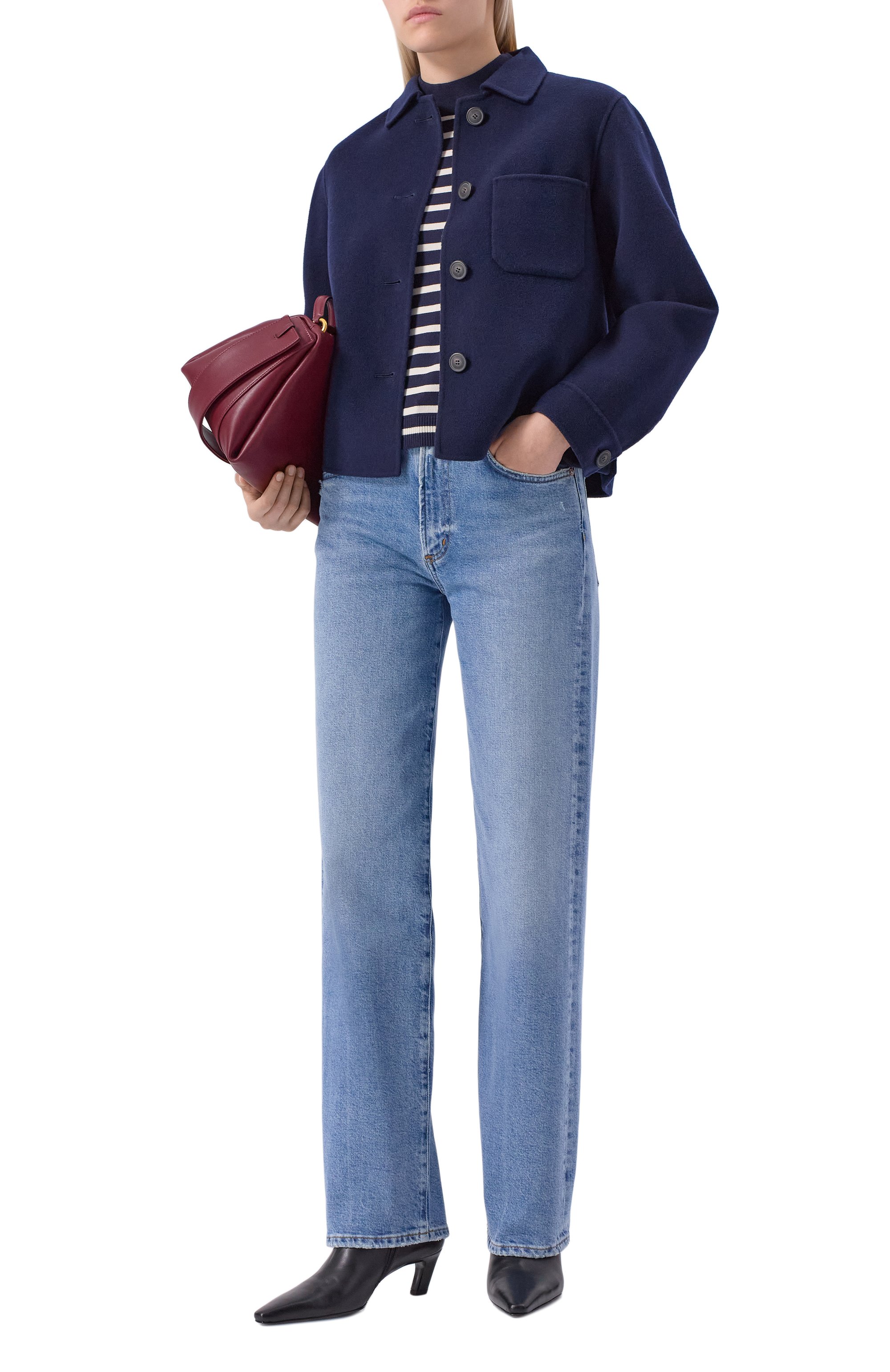 Топ из вискозы WEEKEND MAX MARA синего цвета по цене 19900 руб., арт. NAZI0NE, фото 2 Топ из вискозы WEEKEND MAX MARA, арт. NAZI0NE, фото 2