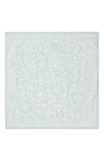 Хлопковый платок LANVIN мятного цвета по цене 9215 руб., арт. 6L5555/SQ003, фото 4 Хлопковый платок LANVIN, арт. 6L5555/SQ003, фото 4