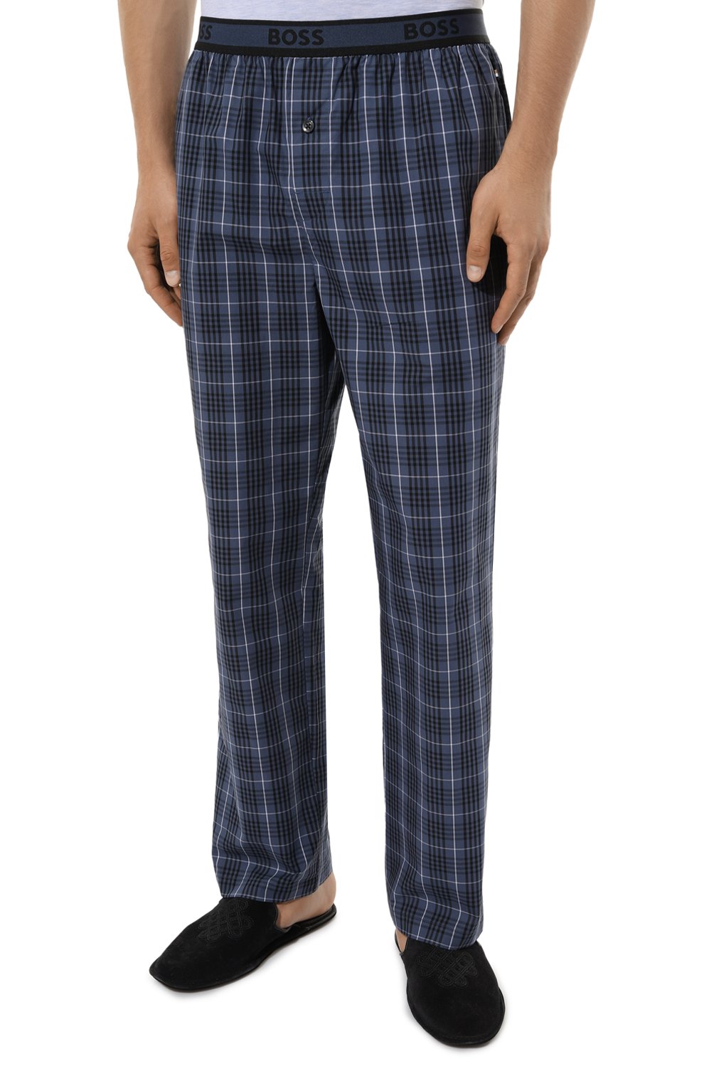 Хлопковые домашние брюки BOSS, арт. 50496090, фото 3
