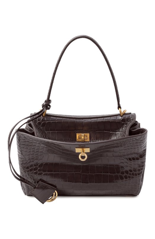 Сумка Rodeo small Balenciaga 789779/2AA5L Коричневый 789779/2AA5L