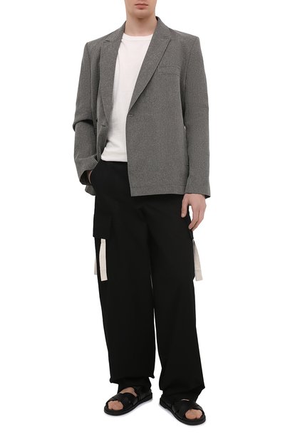 Пиджак изо льна и вискозы JACQUEMUS, арт. 215JA01/104960, фото 2