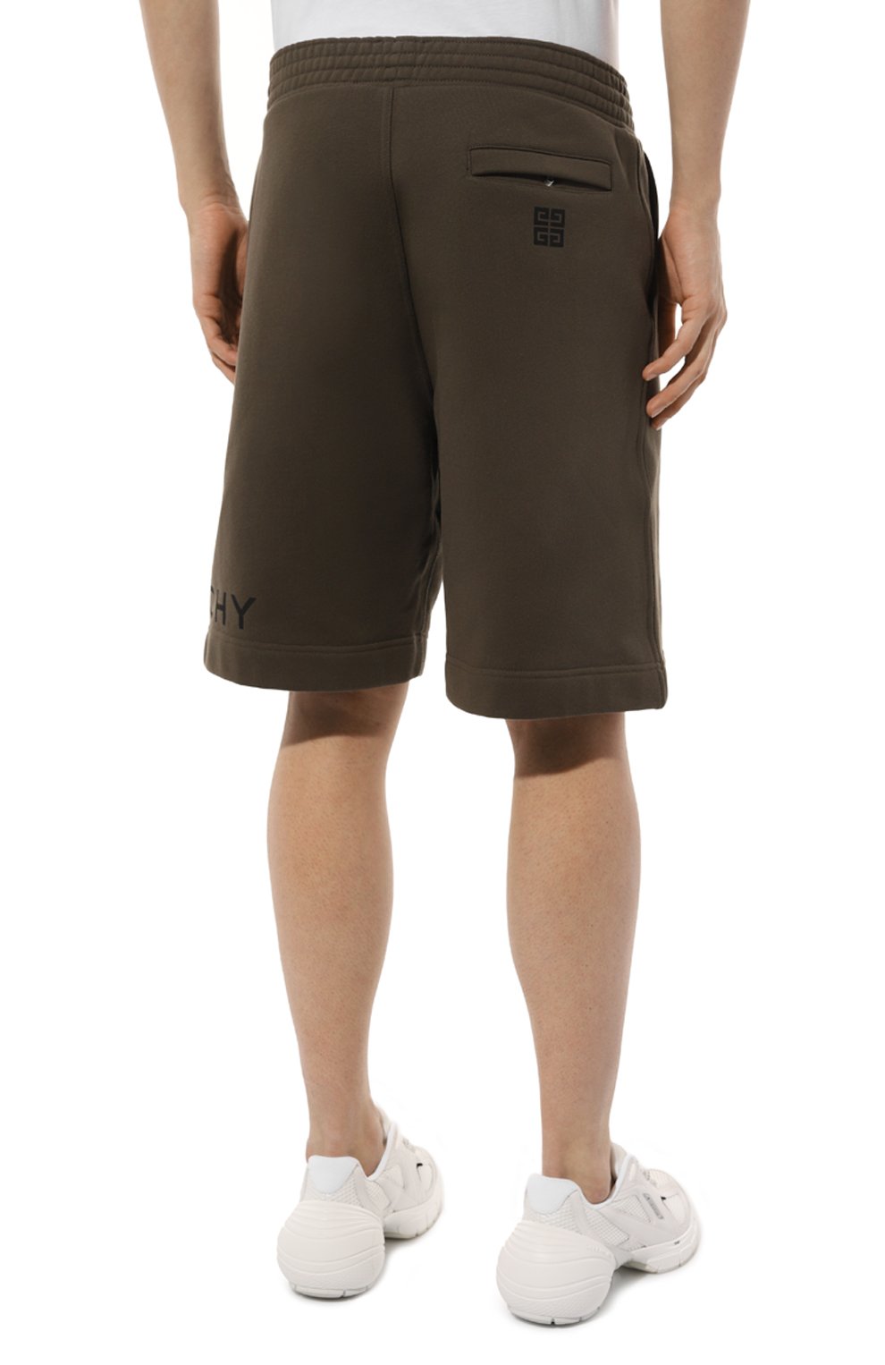 Хлопковые шорты GIVENCHY, арт. BM51863YAC, фото 4
