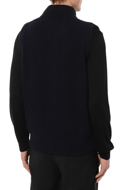 Жилет из шерсти и кашемира CORNELIANI, арт. 94M576-9425173, фото 4