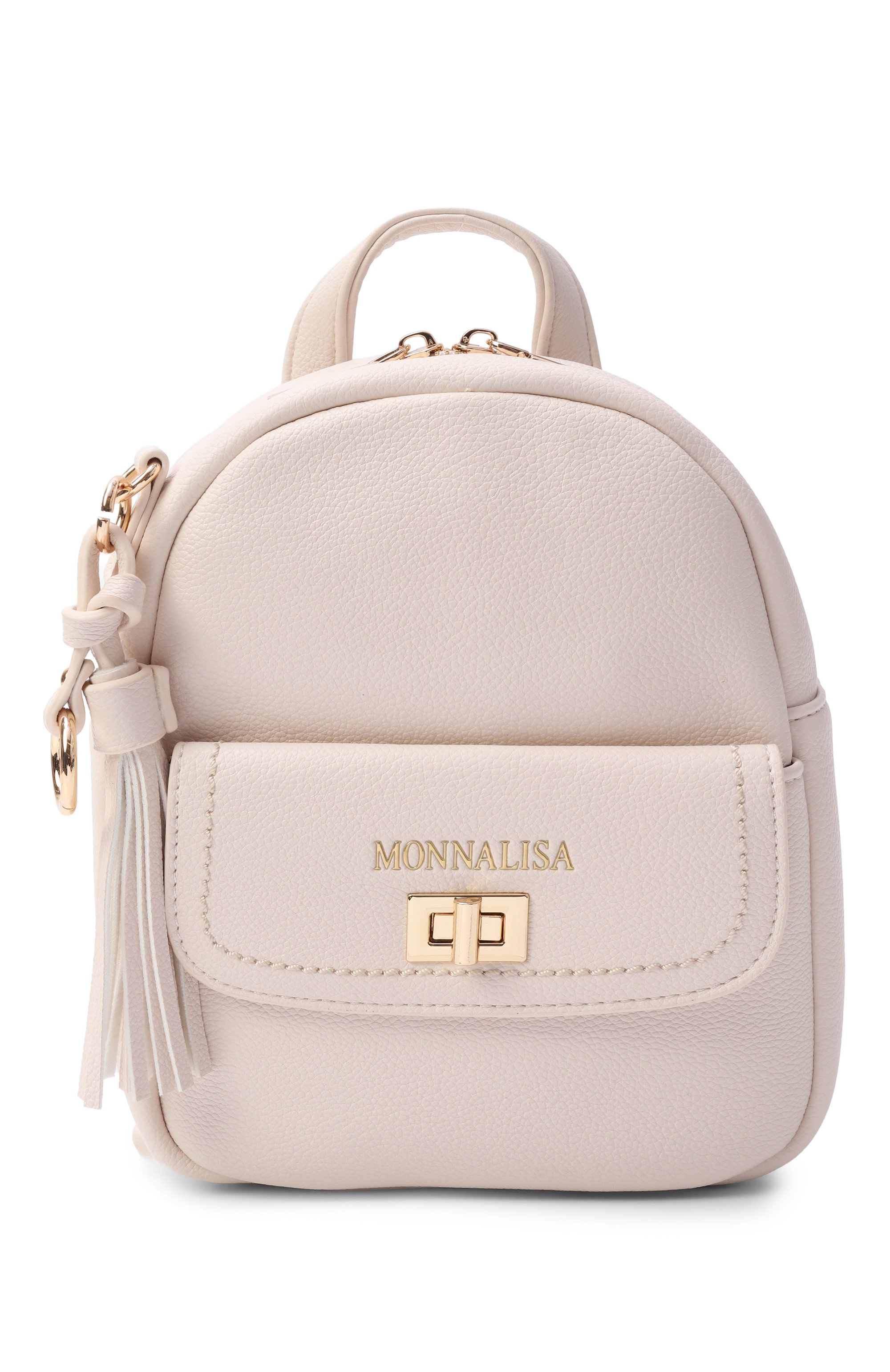 Рюкзак MONNALISA светло-розового цвета по цене 18900 руб., арт. 19G027, фото 1 Рюкзак MONNALISA, арт. 19G027, фото 1
