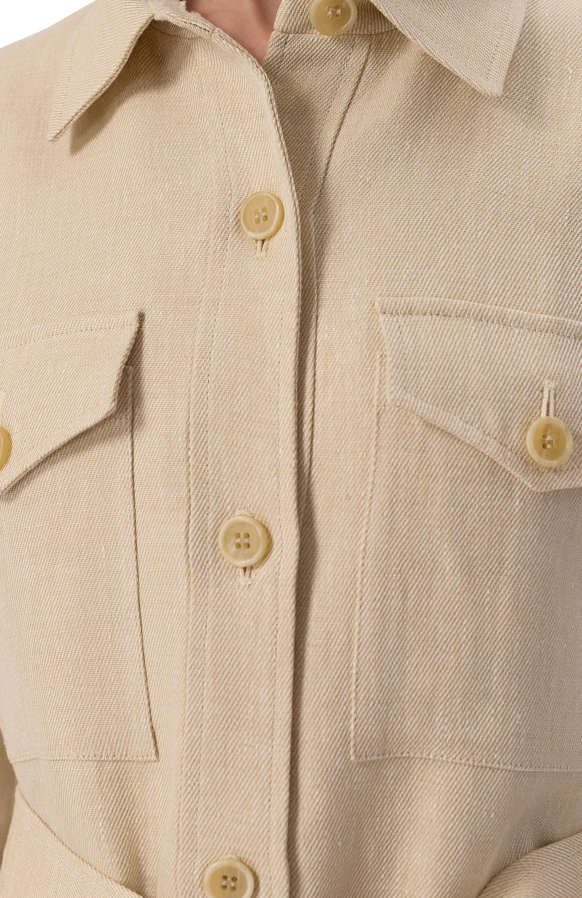 Льняной жакет P.A.R.O.S.H., арт. D430377, фото 5