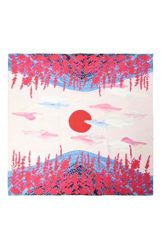 Шелковый платок Sunset Petitjean Paris 6C26 Разноцветный  6C26 Фото 4