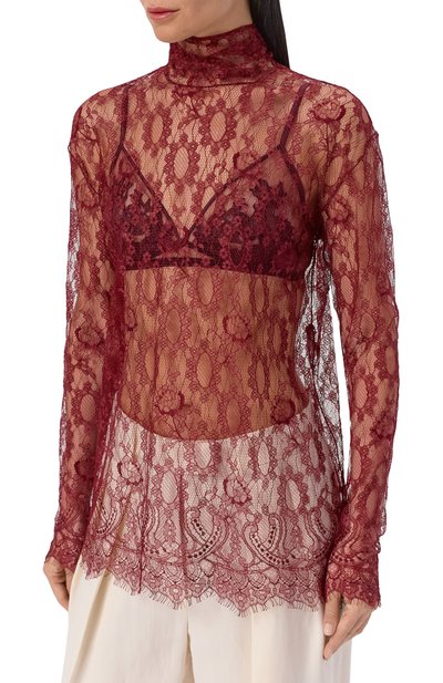 Топ из вискозы и хлопка DOLCE & GABBANA, арт. F7BV7T/ILMDL, фото 3
