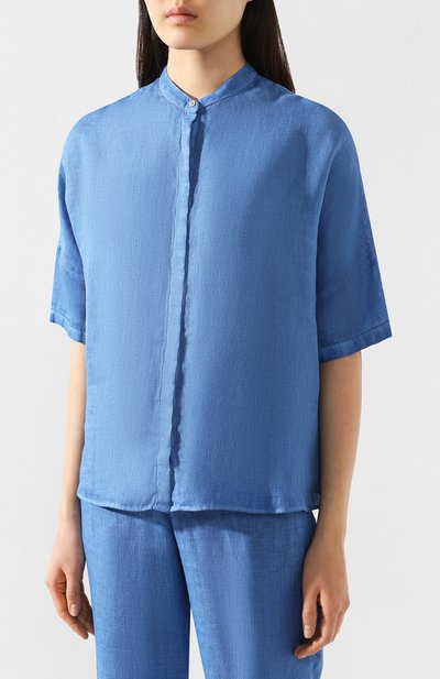 Льняная рубашка 120% LINO, арт. R0W1293/D703/S00, фото 3
