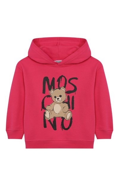 Хлопковое худи MOSCHINO, арт. HUF098/LCA77/4-8