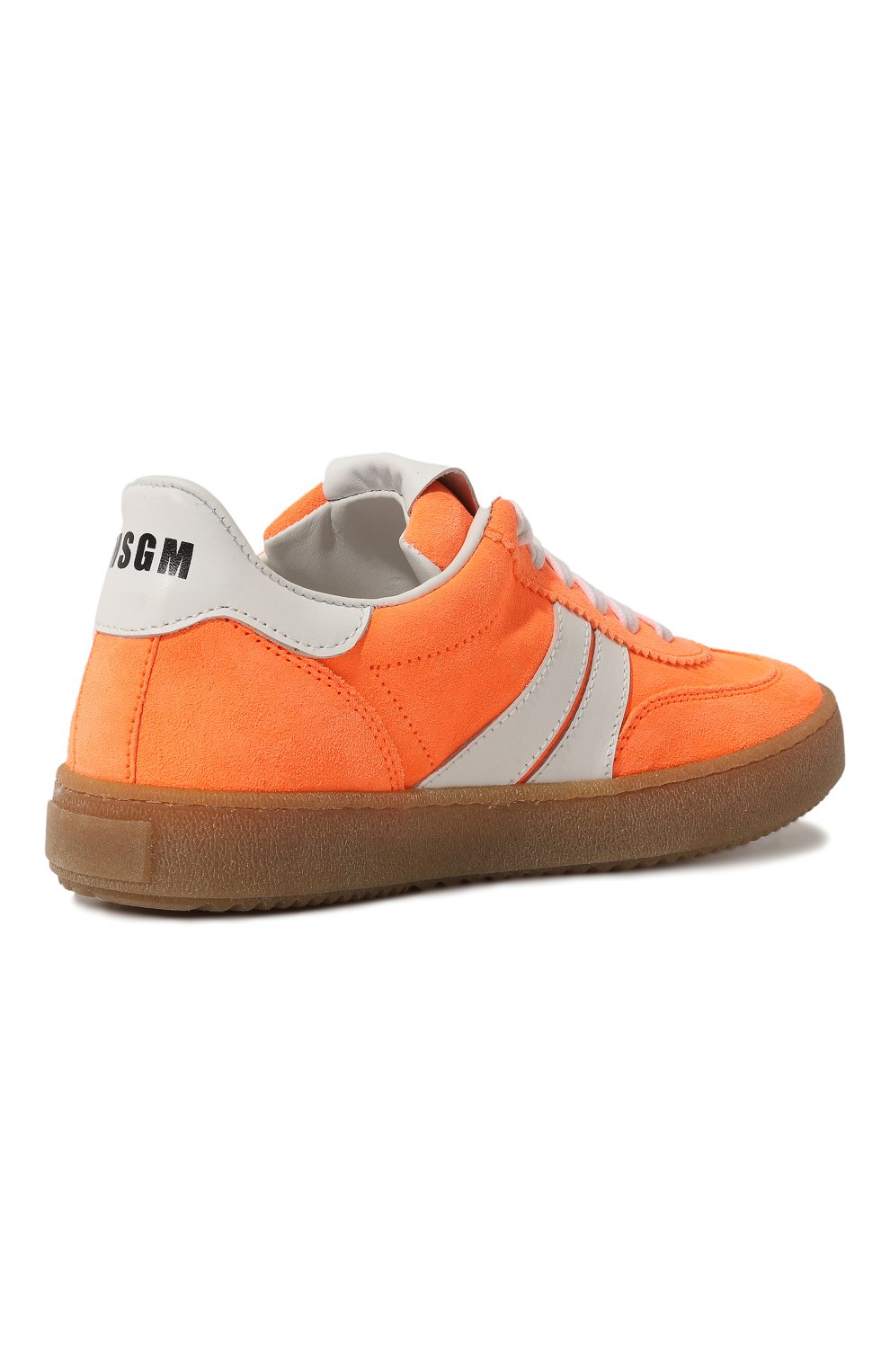 Кожаные кеды MSGM KIDS, арт. 76839/36-40, фото 3