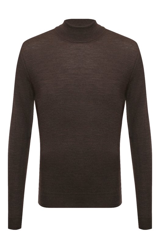Шерстяная водолазка Corneliani 94M522-9425126 Коричневый 94M522-9425126