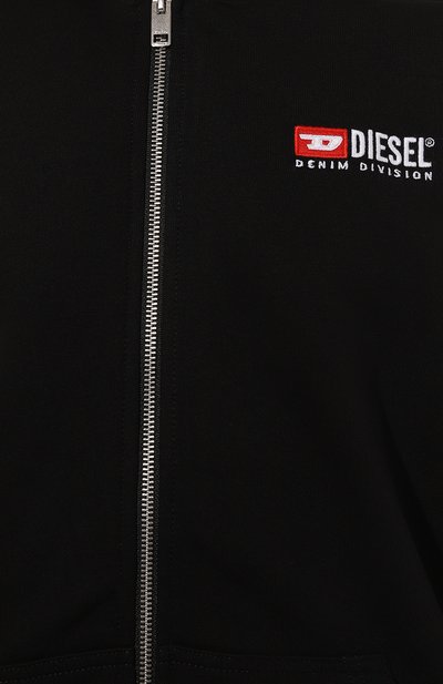 Хлопковая толстовка DIESEL, арт. A14946/0GEAD, фото 5