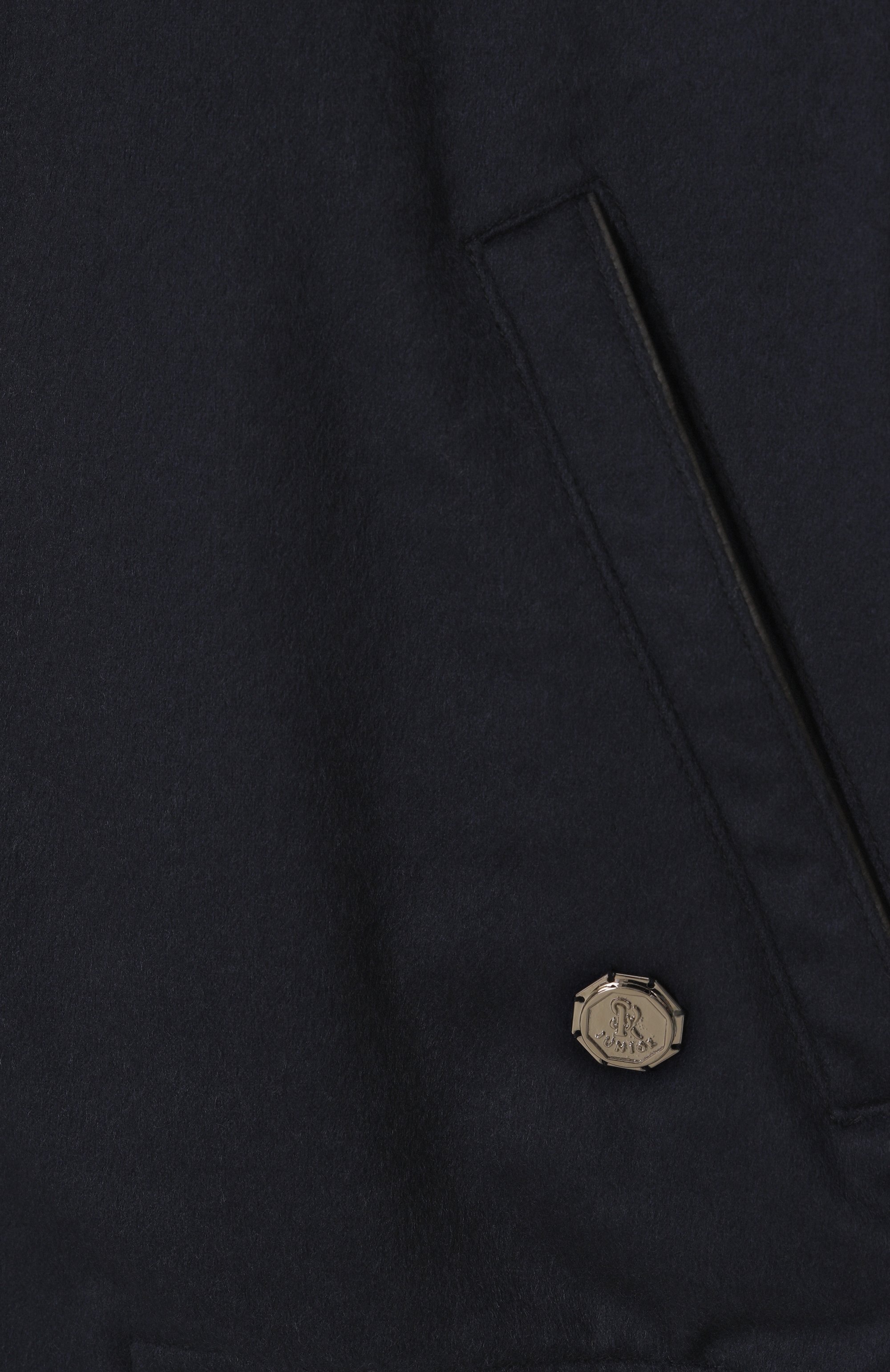 Кашемировый бомбер STEFANO RICCI JUNIOR темно-синего цвета по цене 174500 руб., арт. YUJ6400040/C603, фото 3 Кашемировый бомбер STEFANO RICCI JUNIOR, арт. YUJ6400040/C603, фото 3