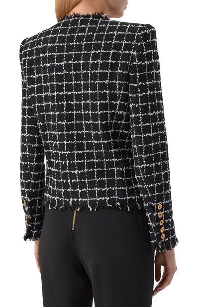 Твидовый жакет BALMAIN, арт. GF1SM509/XL62, фото 4