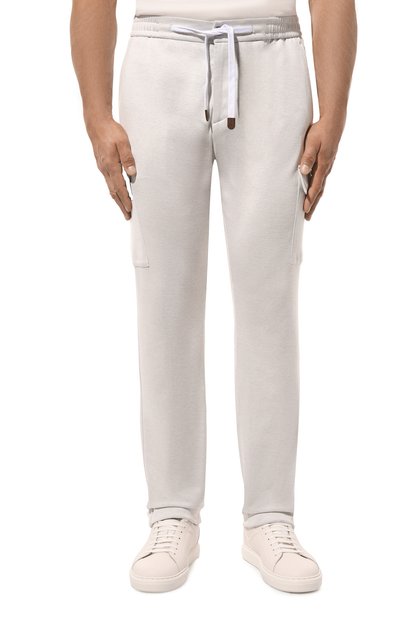 Брюки-карго из  хлопка и шелка MARCO PESCAROLO, арт. T0R/47Y09, фото 3