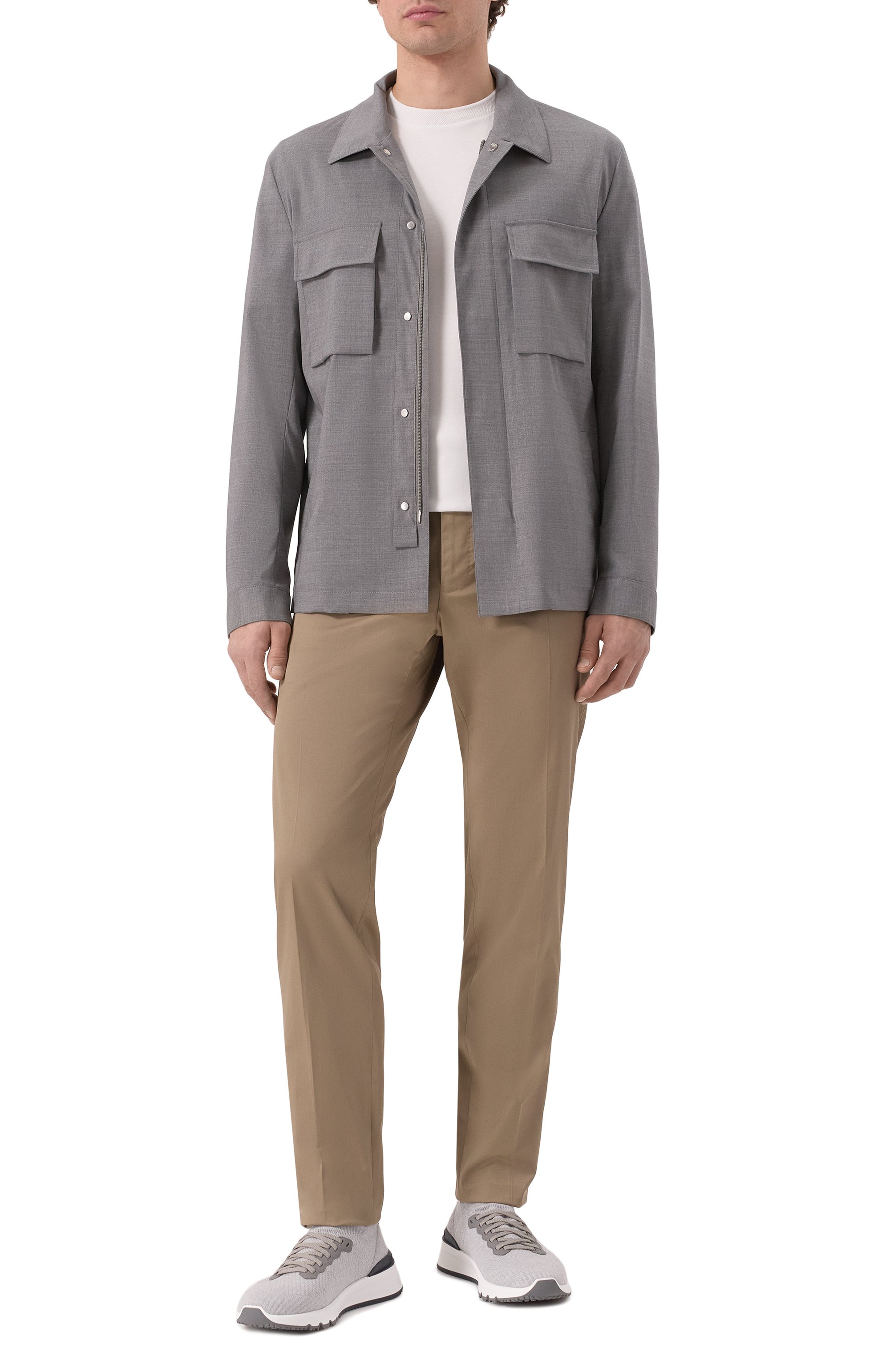 Шерстяная куртка KITON, арт. UW2077V0835F03, фото 2