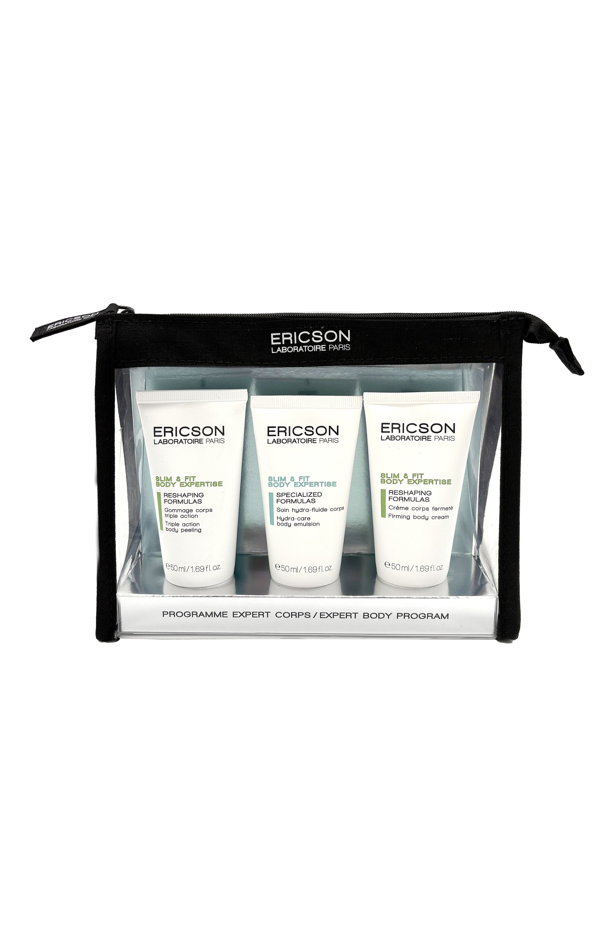 Тревел-набор средств для тела slim & fit body expertise (3x50ml) ERICSON LABORATOIRE, арт. 3700358308021, фото 1
