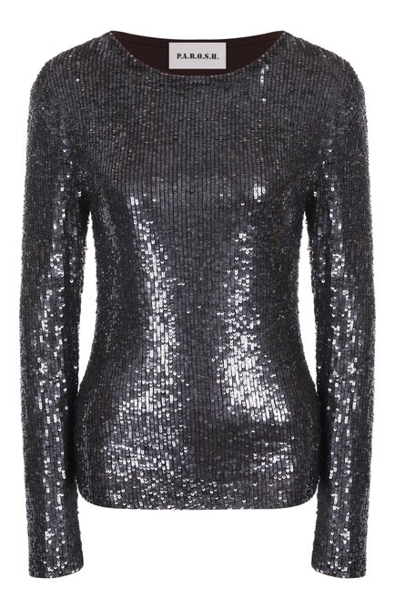 Женский топ с отделкой пайетками P.A.R.O.S.H., арт. G0NG25-D311677