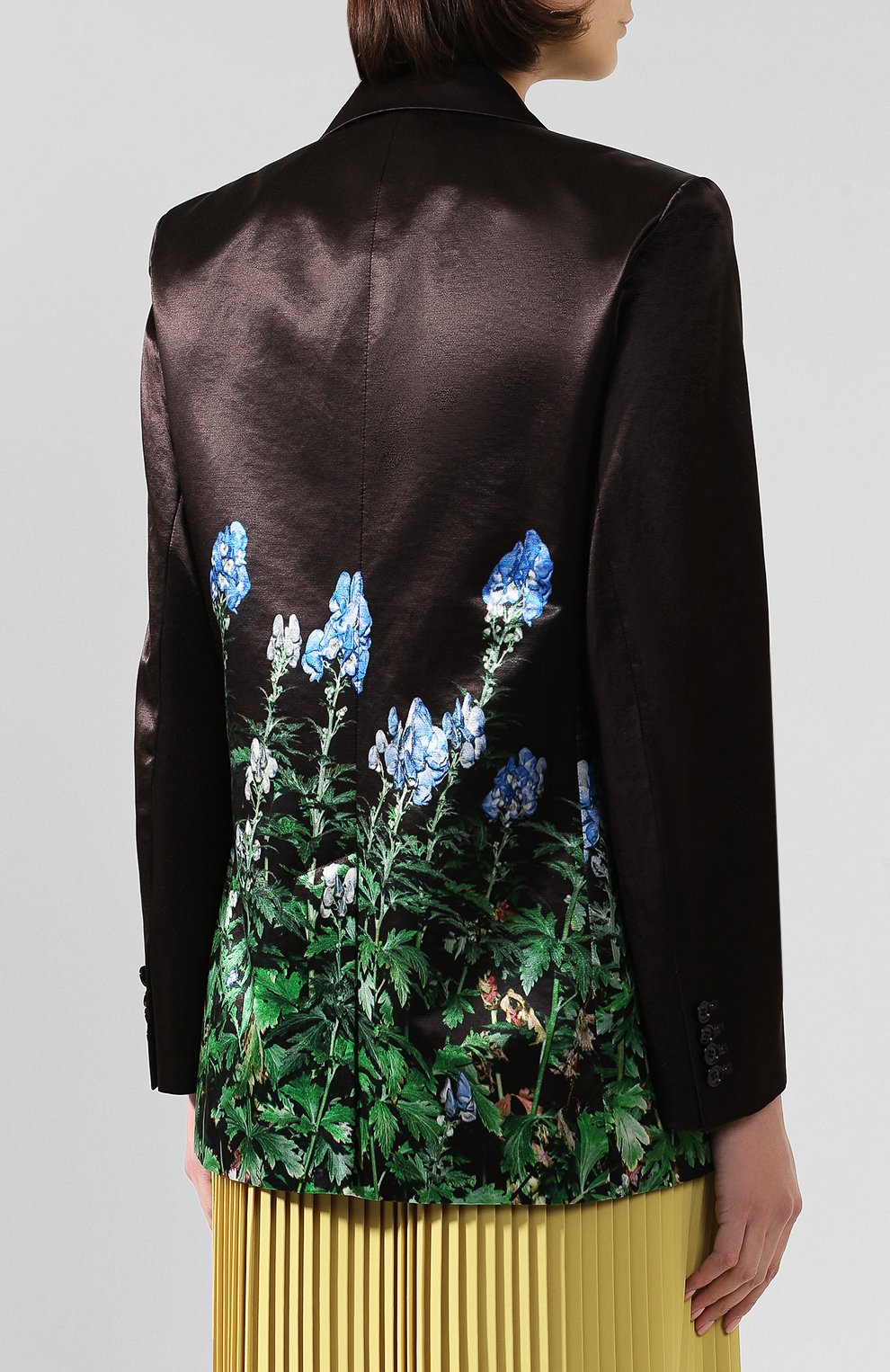Жакет из смеси хлопка и вискозы DRIES VAN NOTEN, арт. 192-10404-8401, фото 4