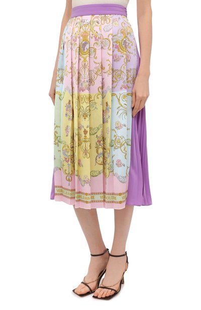 Плиссированная юбка VERSACE JEANS COUTURE, арт. A9HWA321-WDP805/S0228, фото 3