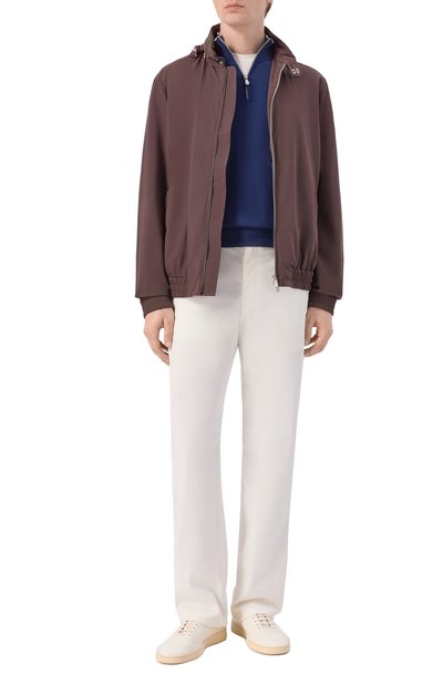 Джемпер из хлопка и кашемира BRUNELLO CUCINELLI, арт. MIS806004, фото 2